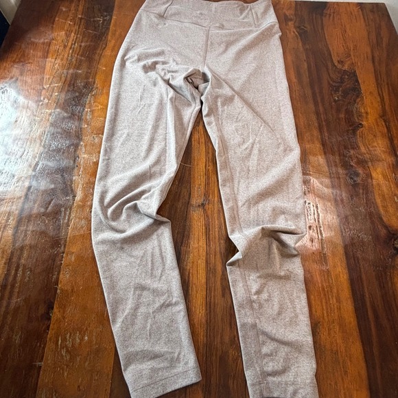 girlfriend collective Pants - Girlfriend Collective Womens Heathered High Rise Compressive Leggings Large L